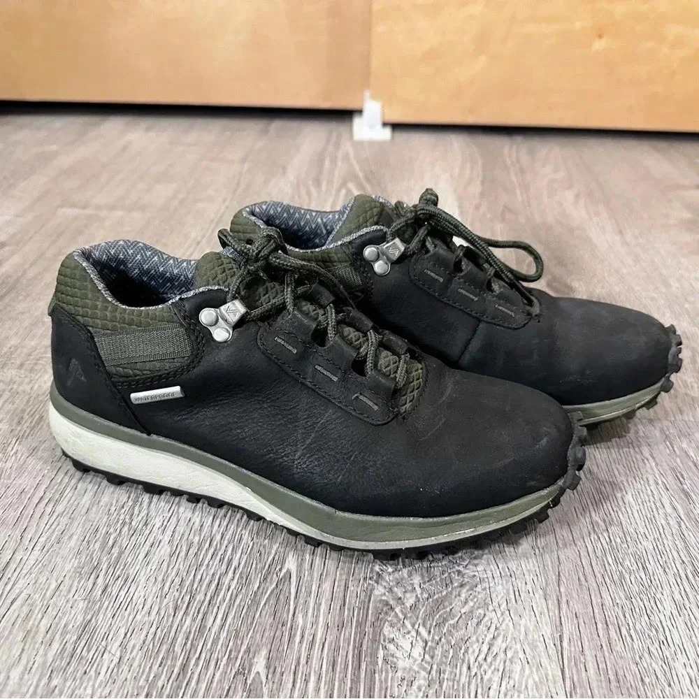 Forsake Range Low Black Olive Waterproof Vibram Hiking Shoes Womens Size 6.5